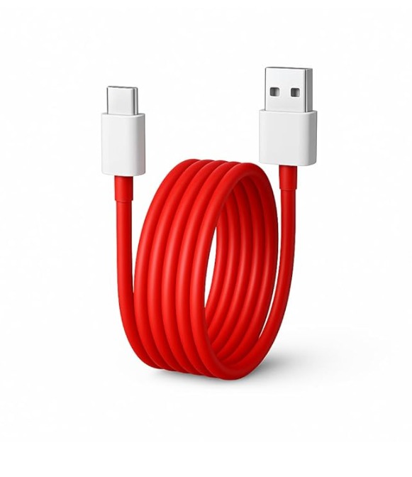 MYVN 100W Ultra Fast Charging Cable for OnePlus | USB-A to Type-C | WARP/Dash Compatible | Compatible with OnePlus 13/13R/13S/12R/11R/10R/10T/10/10 Pro/9/9 Pro/8/8 Pro/7 Pro/7T Pro/Nord/CE 3 Lite |1M