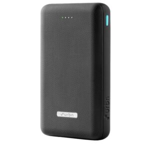 URBN 20000mAh 35W Turbo Fast Charging Power Bank | Dual Output | PD + QC Compatible | Two-Way Fast Charge | Pass-Through Charging | for MacBook Air, iPhone, Samsung, Android & More (Black)